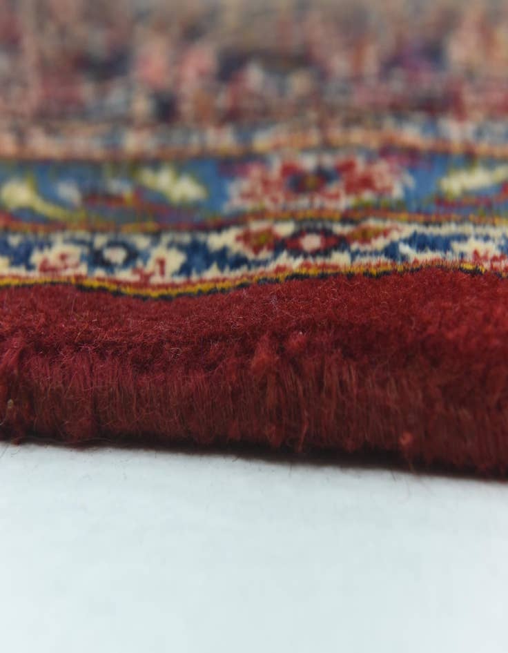 Detail image of  9' 10 x 12' 3  Hand Knotted Mashad Persian Wool Rug