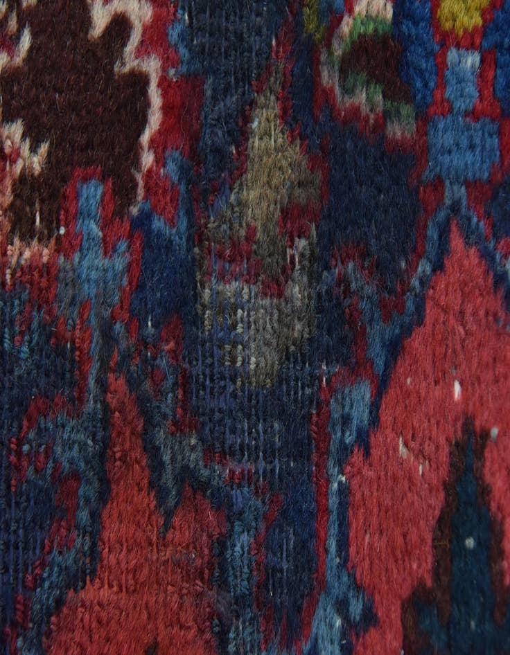 Detail image of  9' 7 x 13'  Hand Knotted Mashad Persian Wool Rug