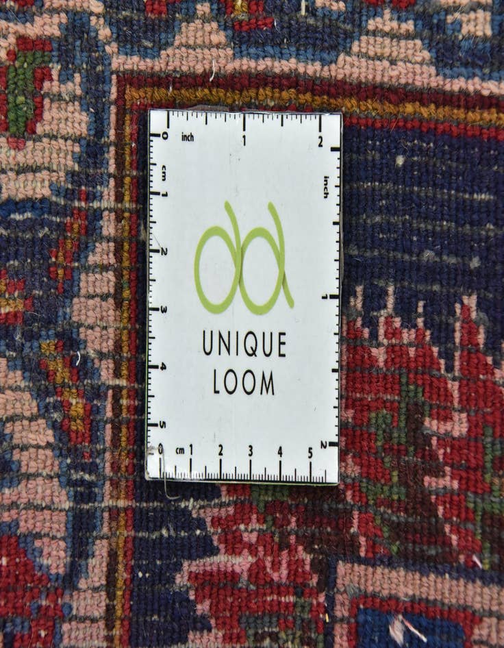 Detail image of  9' 7 x 13'  Hand Knotted Mashad Persian Wool Rug