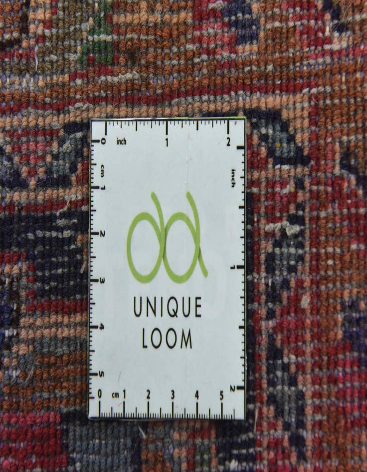 Detail image of  9' 9 x 12' 9  Hand Knotted Mashad Persian Wool Rug