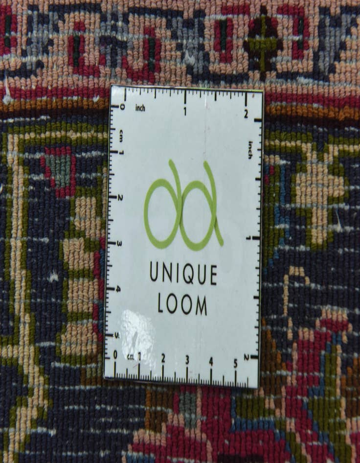 Detail image of  9' 7 x 12' 10  Hand Knotted Mashad Persian Wool Rug