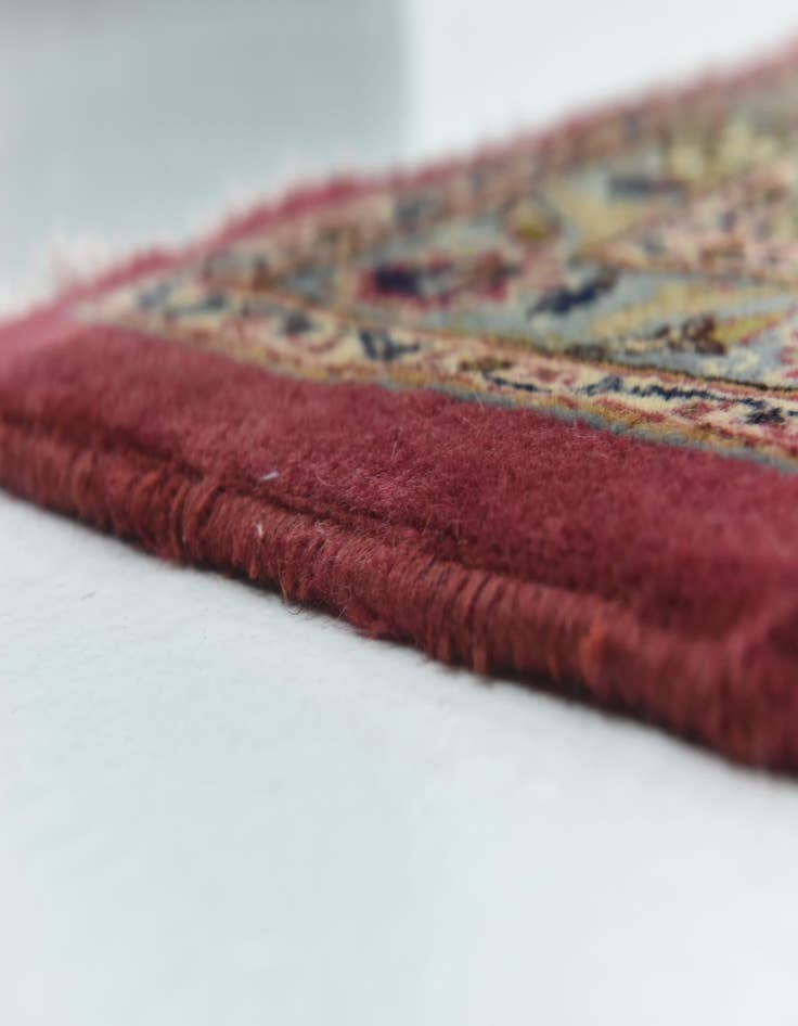 Detail image of  9' 8 x 12' 10  Hand Knotted Mashad Persian Wool Rug