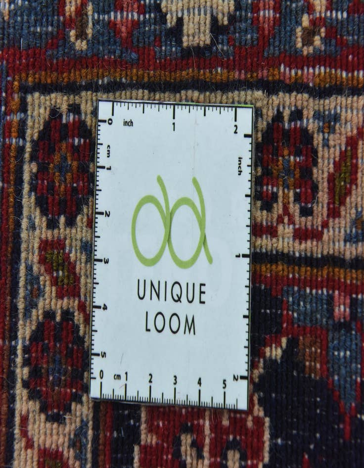 Detail image of  9' 10 x 12' 5  Hand Knotted Mashad Persian Wool Rug