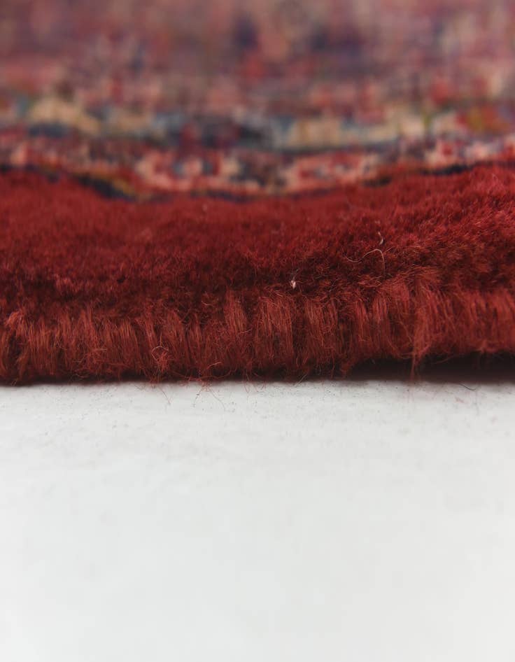 Detail image of  9' 10 x 12' 7  Hand Knotted Mashad Persian Wool Rug