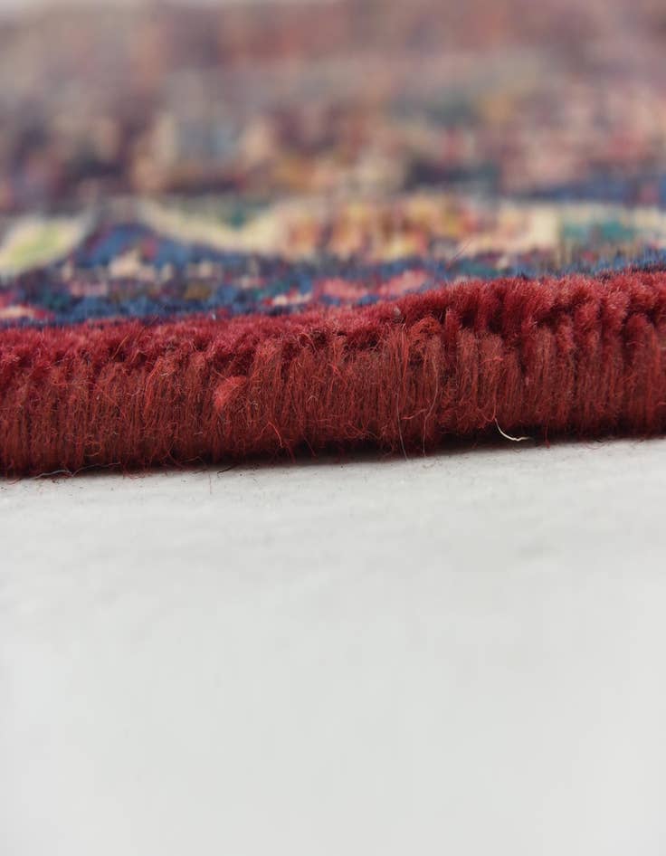 Detail image of  9' 7 x 13'  Hand Knotted Mashad Persian Wool Rug