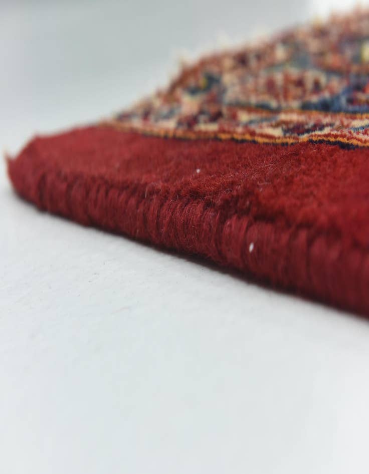 Detail image of 9' 9 x 13' 4 Hand Knotted Mashad Persian Wool Rug