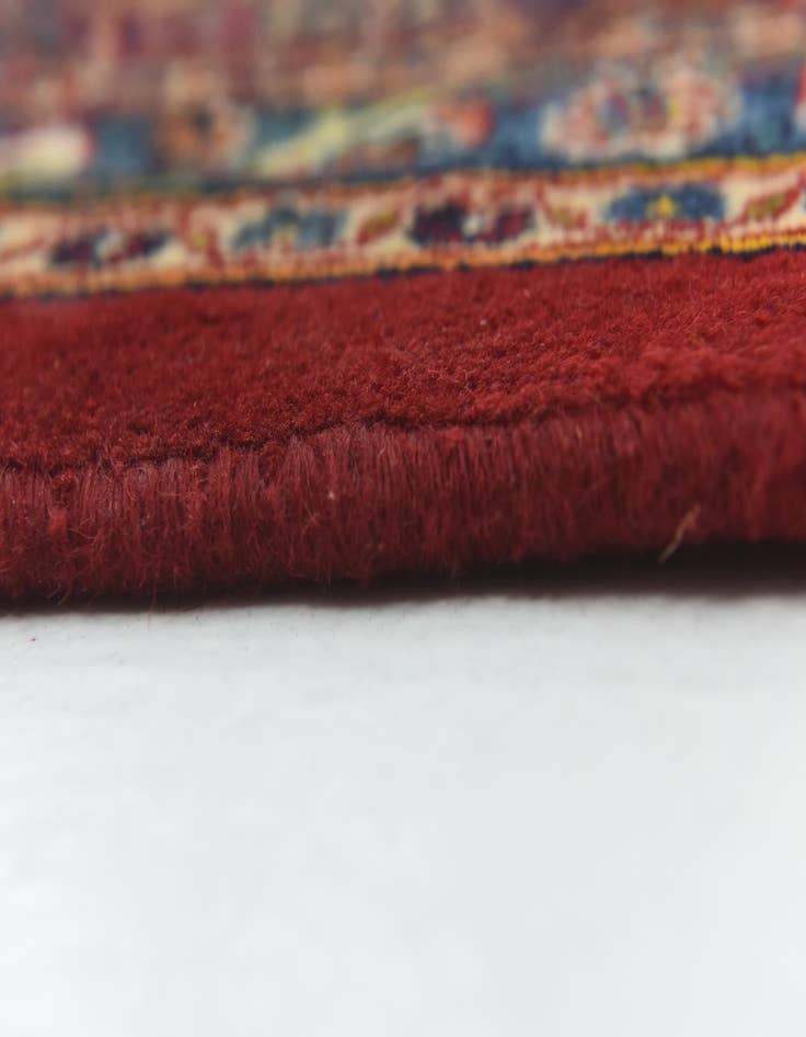 Detail image of 9' 9 x 13' 4 Hand Knotted Mashad Persian Wool Rug