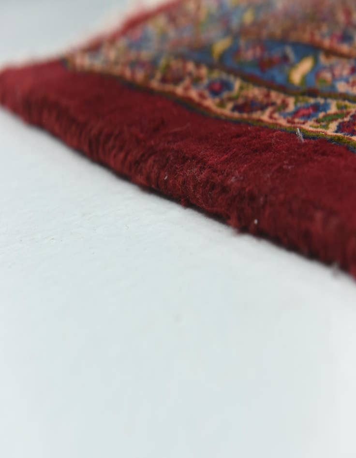 Detail image of  9' 8 x 13'  Hand Knotted Mashad Persian Wool Rug