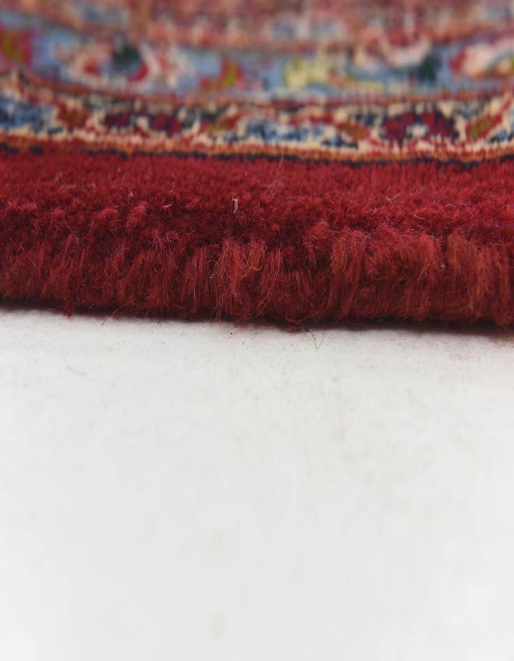 Detail image of  9' 10 x 12' 7  Hand Knotted Mashad Persian Wool Rug