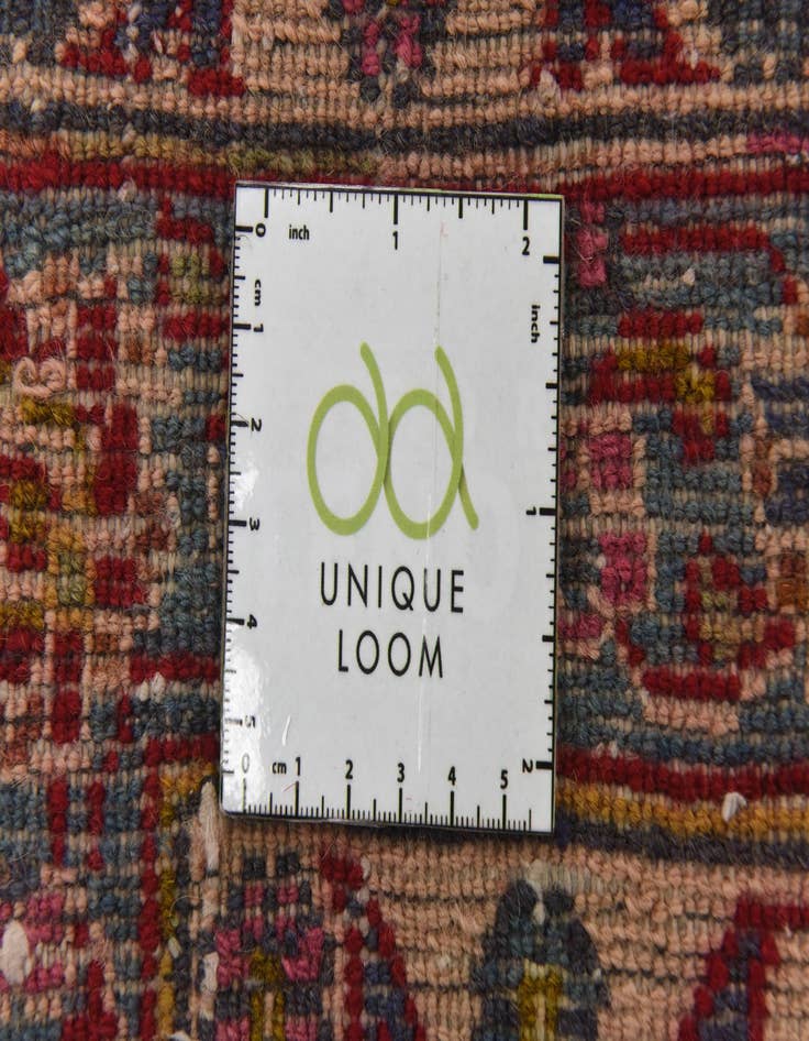 Detail image of  9' 8 x 12' 5  Hand Knotted Mashad Persian Wool Rug