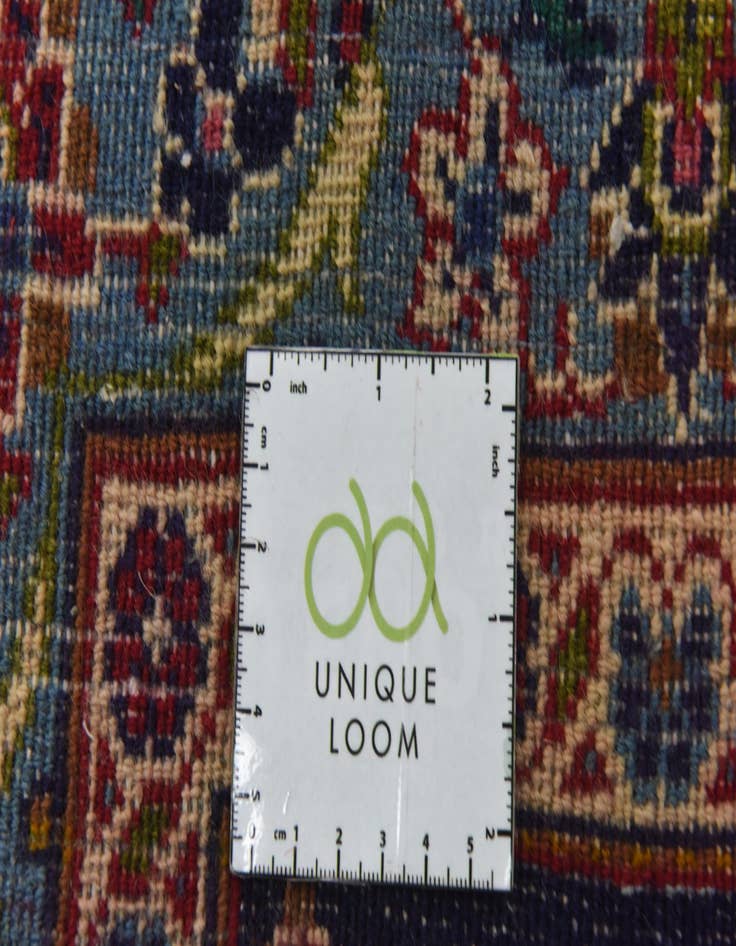 Detail image of  10' x 12' 8  Hand Knotted Mashad Persian Wool Rug