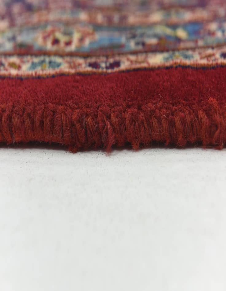 Detail image of  10' x 12' 8  Hand Knotted Mashad Persian Wool Rug