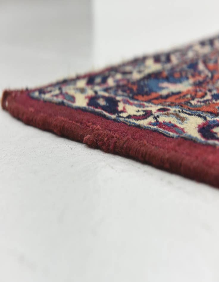 Detail image of 10' x 13' Hand Knotted Mashad Persian Wool Rug