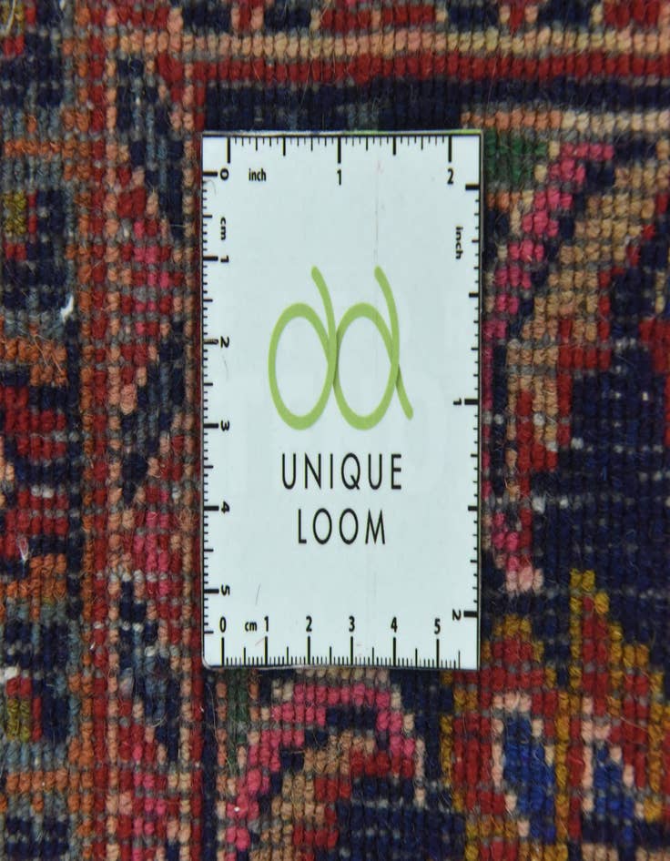 Detail image of  9' 9 x 12' 9  Hand Knotted Mashad Persian Wool Rug