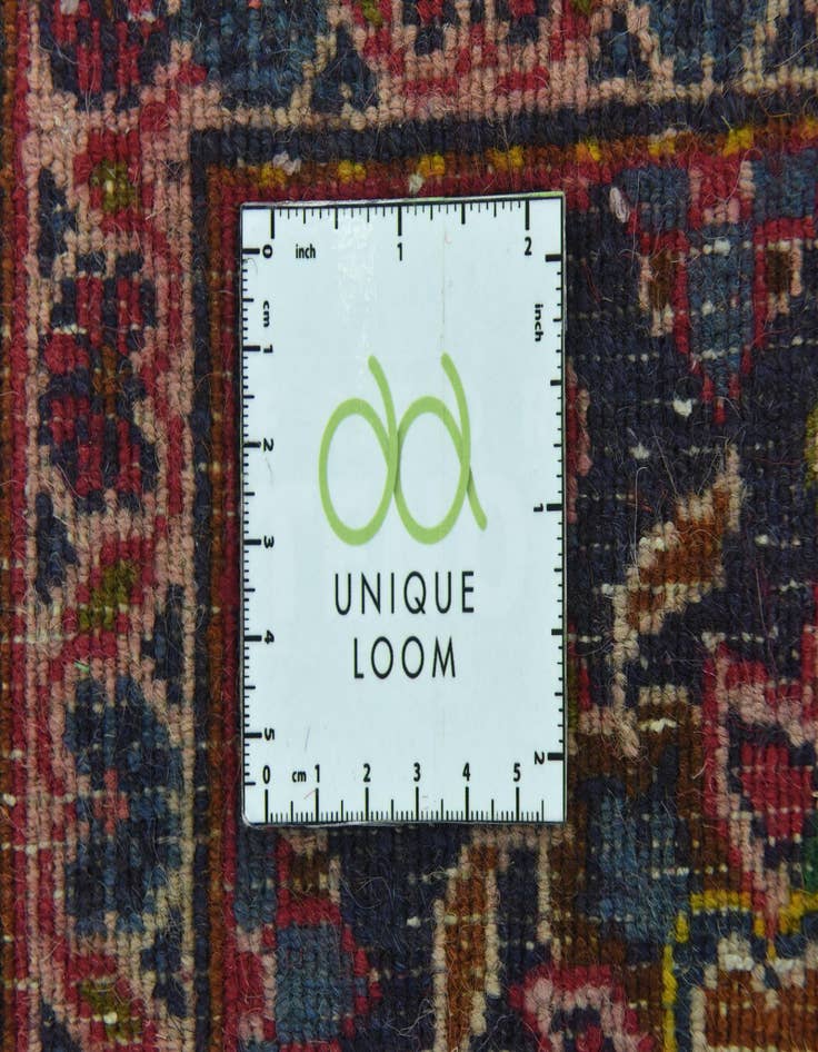 Detail image of  9' 8 x 12' 6  Hand Knotted Mashad Persian Wool Rug