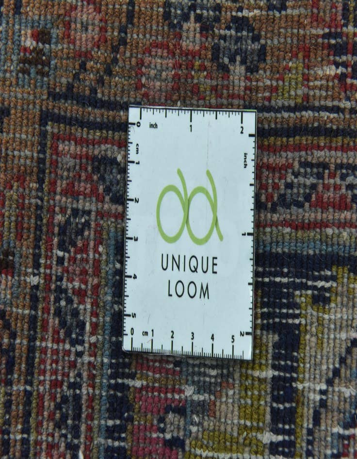 Detail image of  9' 8 x 12' 6  Hand Knotted Mashad Persian Wool Rug