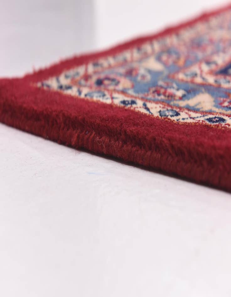 Detail image of  9' 9 x 12' 10  Hand Knotted Mashad Persian Wool Rug