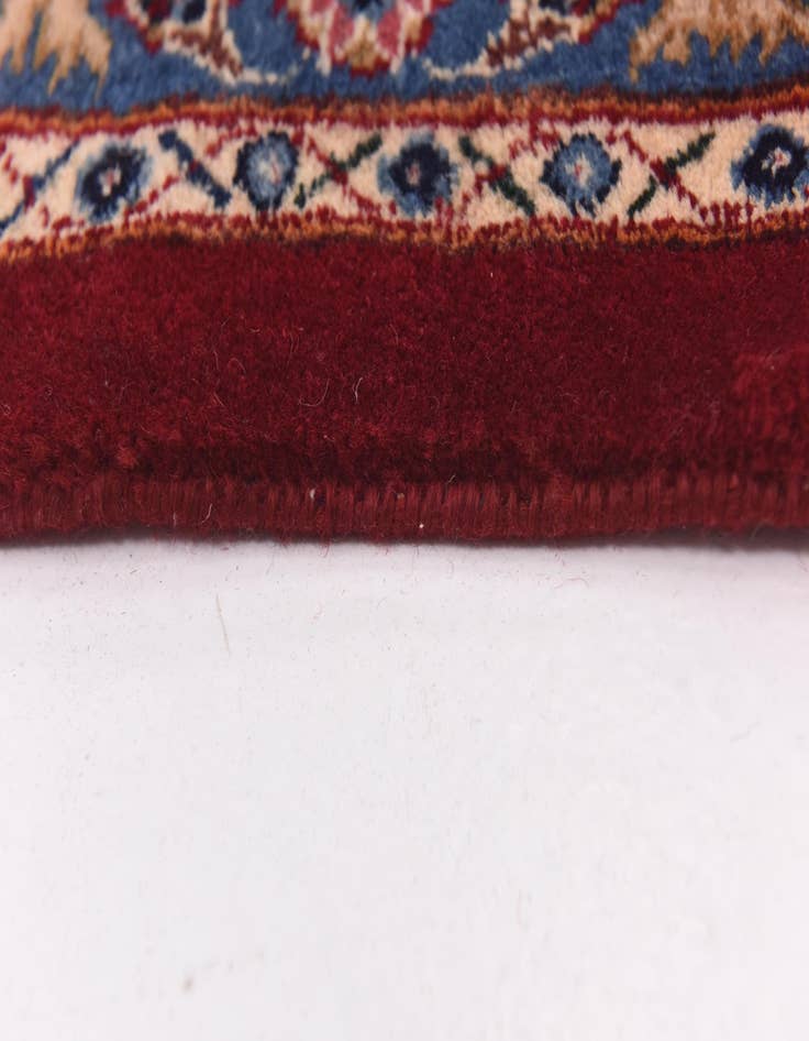 Detail image of  9' 9 x 12' 10  Hand Knotted Mashad Persian Wool Rug