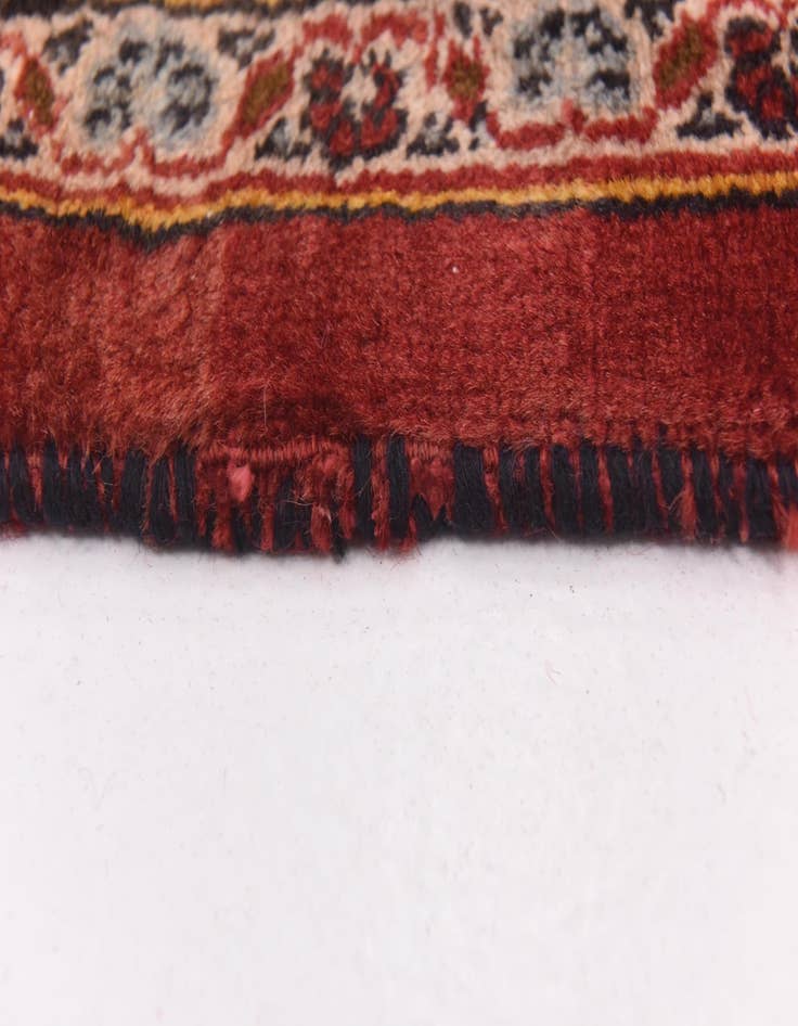 Detail image of  9' 6 x 13'  Hand Knotted Mashad Persian Wool Rug