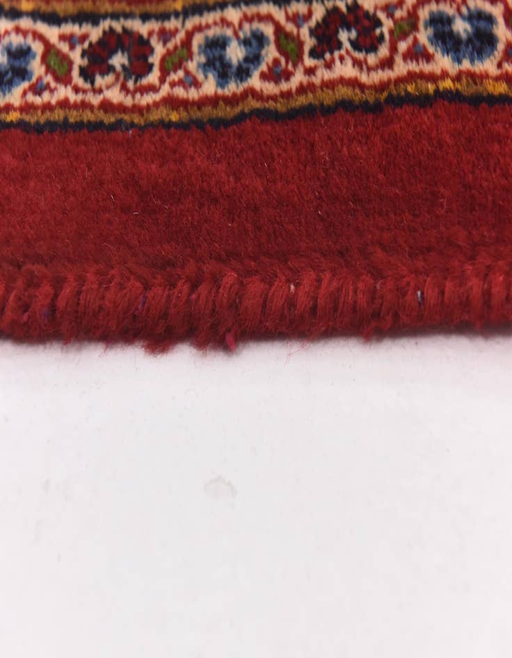 Detail image of  9' 6 x 13'  Hand Knotted Mashad Persian Wool Rug