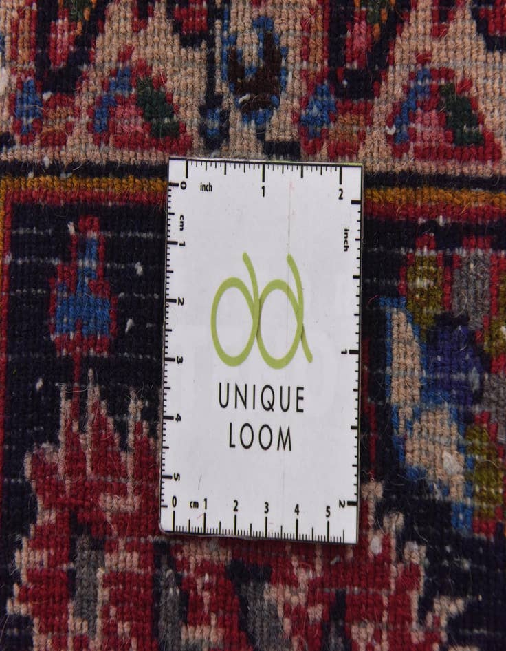 Detail image of  9' 8 x 12' 10  Hand Knotted Mashad Persian Wool Rug