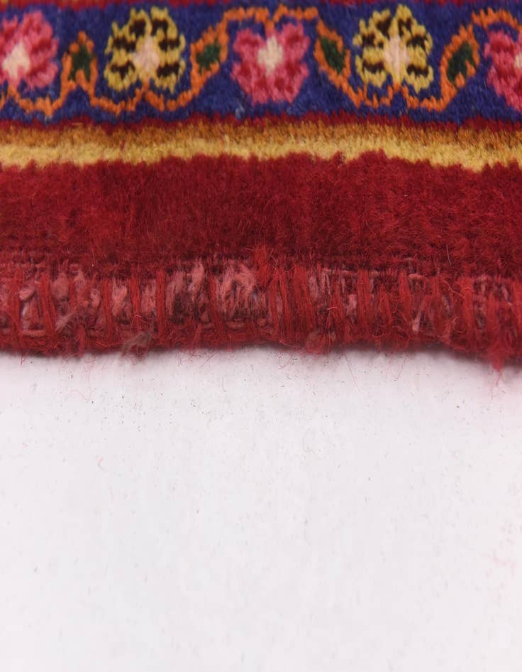 Detail image of  9' 8 x 12' 10  Hand Knotted Mashad Persian Wool Rug