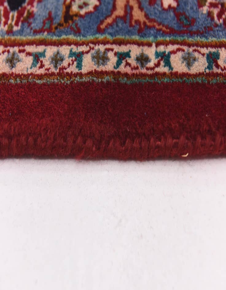 Detail image of  9' 9 x 12' 9  Hand Knotted Mashad Persian Wool Rug