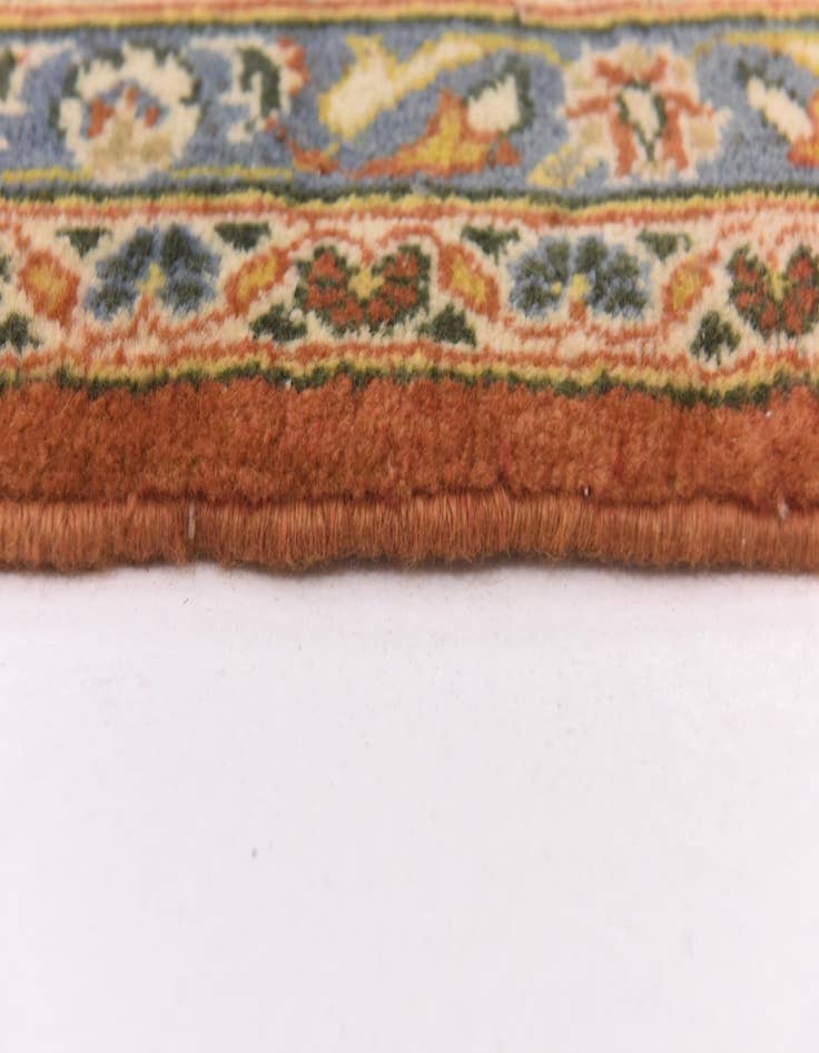 Detail image of  9' 9 x 12' 5  Hand Knotted Mashad Persian Wool Rug