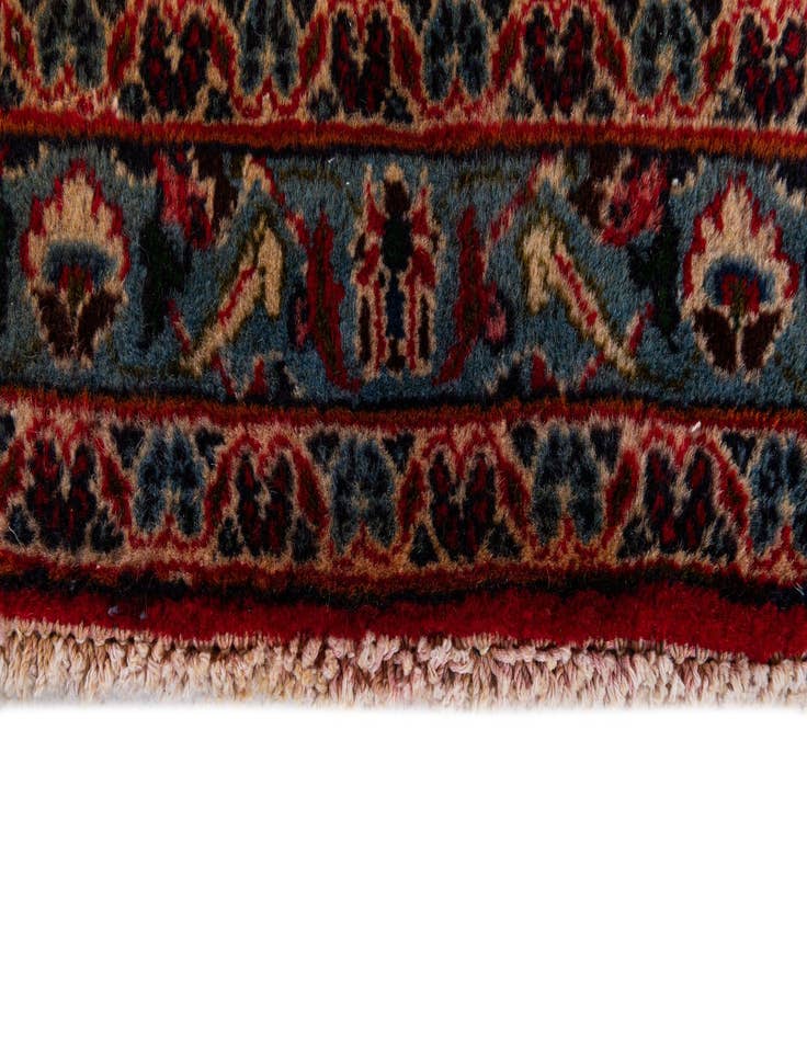 Detail image of  9' 6 x 12' 10  Hand Knotted Mashad Persian Wool Rug