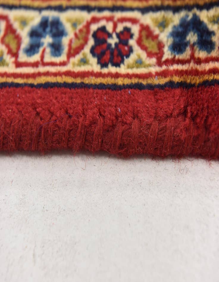 Detail image of  9' 9 x 12' 6  Hand Knotted Mashad Persian Wool Rug