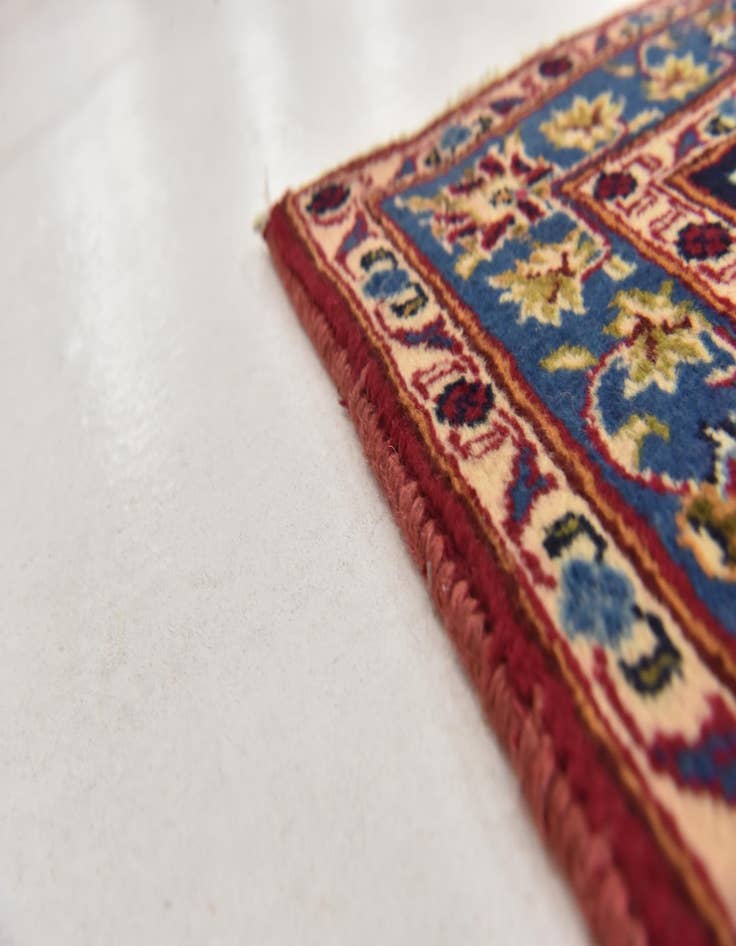 Detail image of  9' 8 x 12' 8  Hand Knotted Mashad Persian Wool Rug