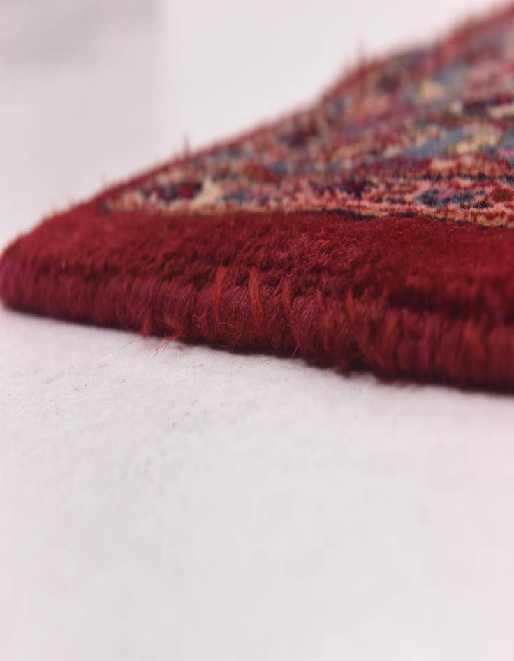 Detail image of  9' 6 x 12' 4  Hand Knotted Mashad Persian Wool Rug