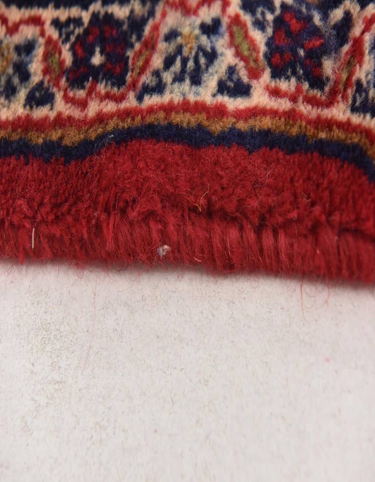 Detail image of  9' 6 x 12' 5  Hand Knotted Mashad Persian Wool Rug