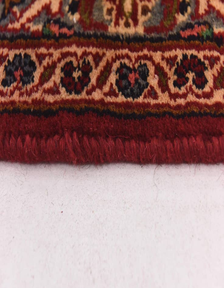 Detail image of  9' 9 x 12' 7  Hand Knotted Mashad Persian Wool Rug