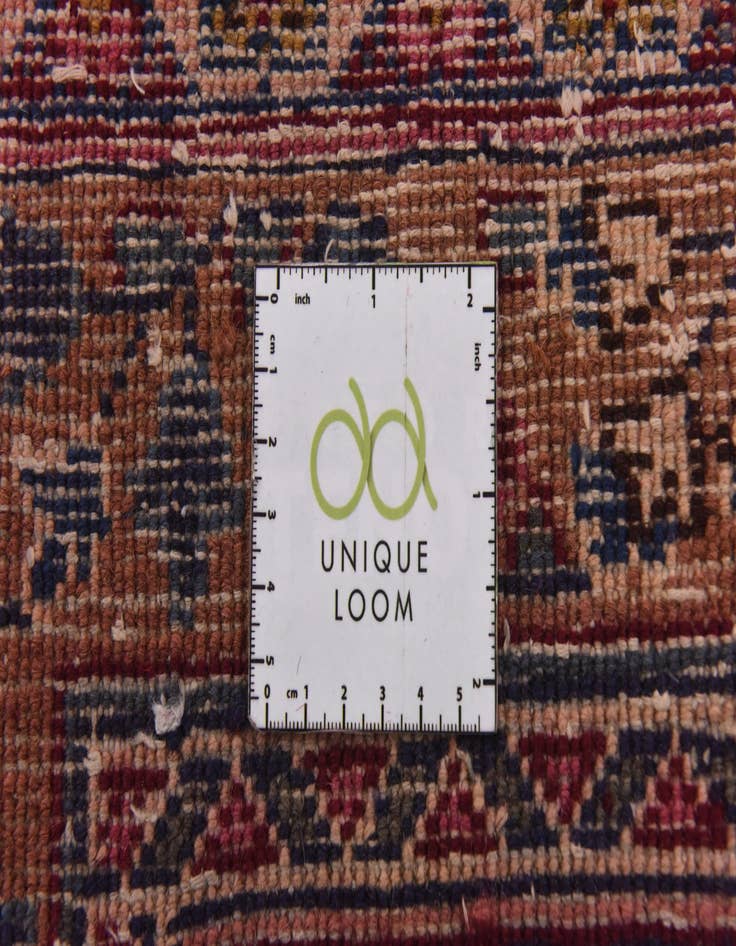 Detail image of  9' 8 x 12' 4  Hand Knotted Mashad Persian Wool Rug