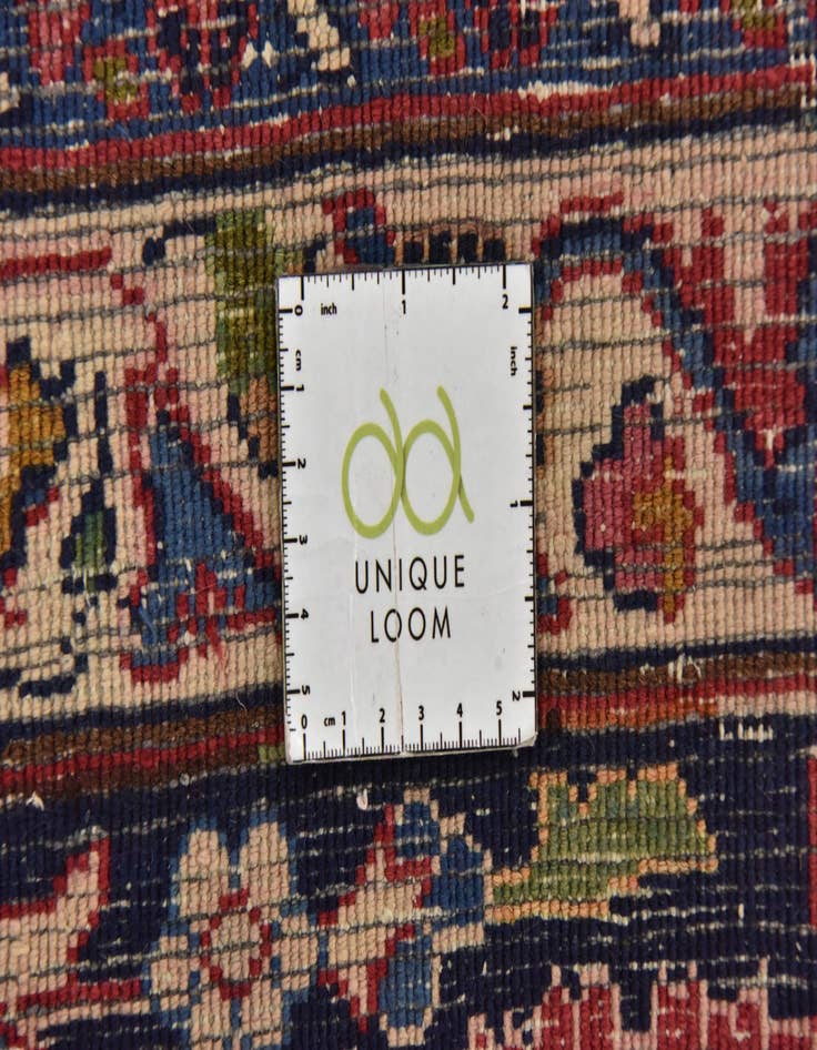 Detail image of  10' x 12' 10  Hand Knotted Mashad Persian Wool Rug