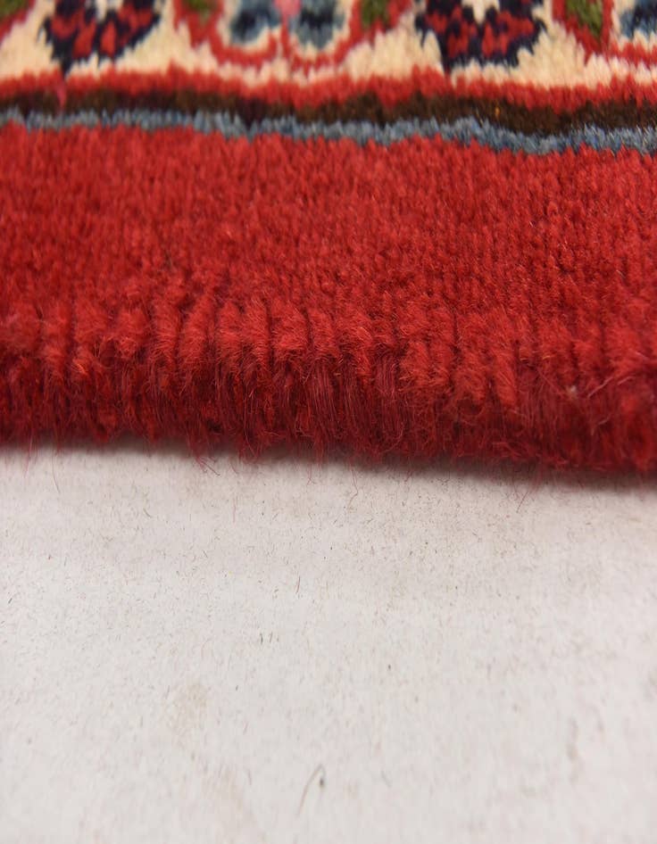 Detail image of  9' 8 x 13'  Hand Knotted Mashad Persian Wool Rug