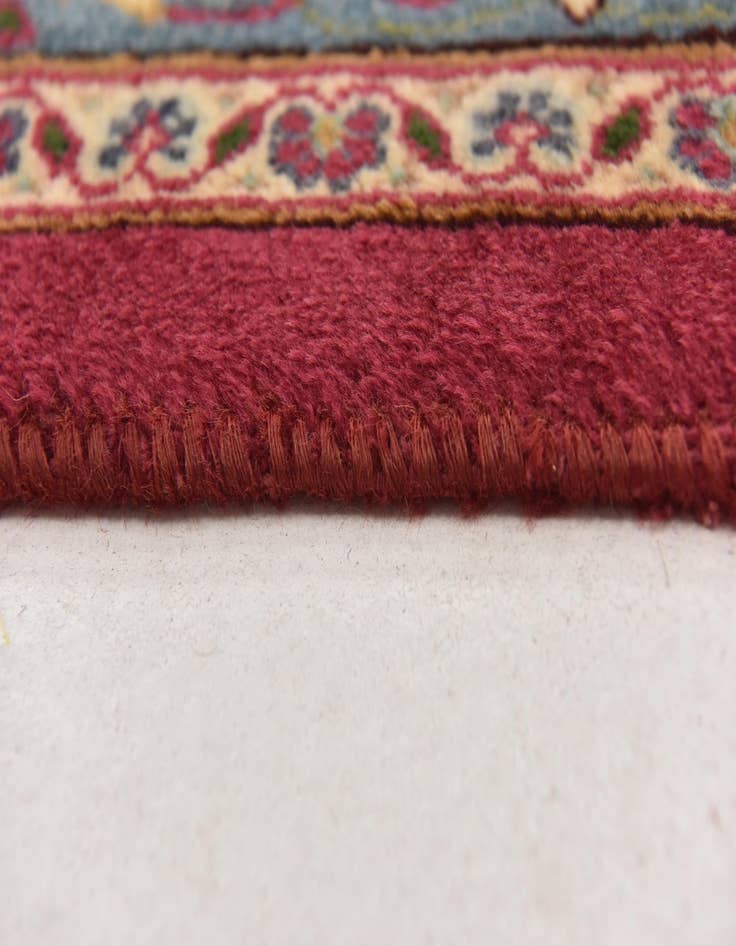 Detail image of  10' x 12' 9  Hand Knotted Mashad Persian Wool Rug