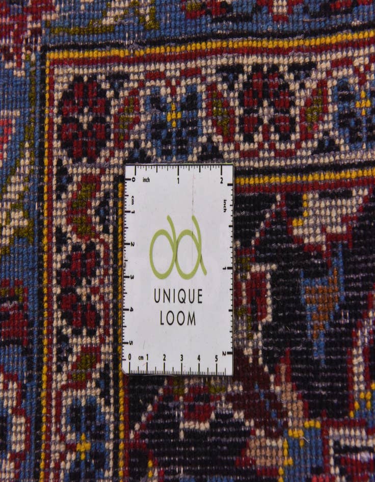 Detail image of  9' 8 x 13' 5  Hand Knotted Mashad Persian Wool Rug