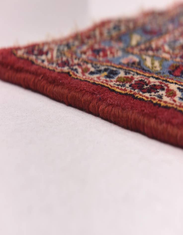 Detail image of  9' 8 x 13' 5  Hand Knotted Mashad Persian Wool Rug