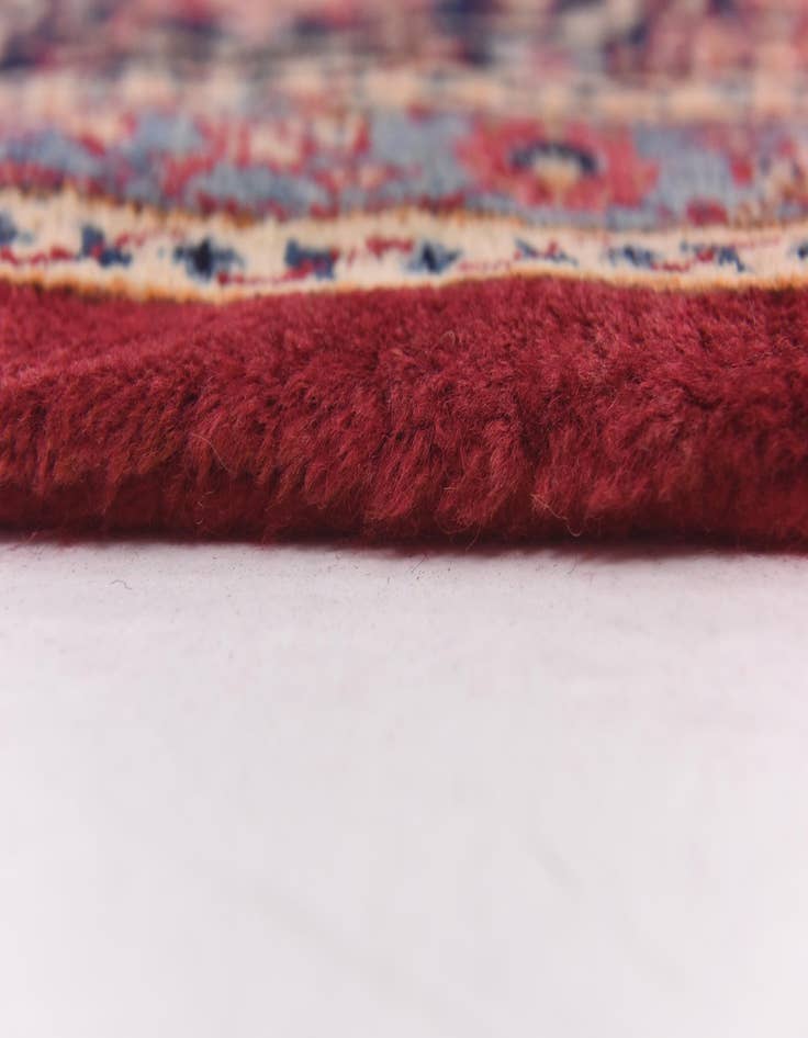 Detail image of  9' 9 x 13' 3  Hand Knotted Mashad Persian Wool Rug