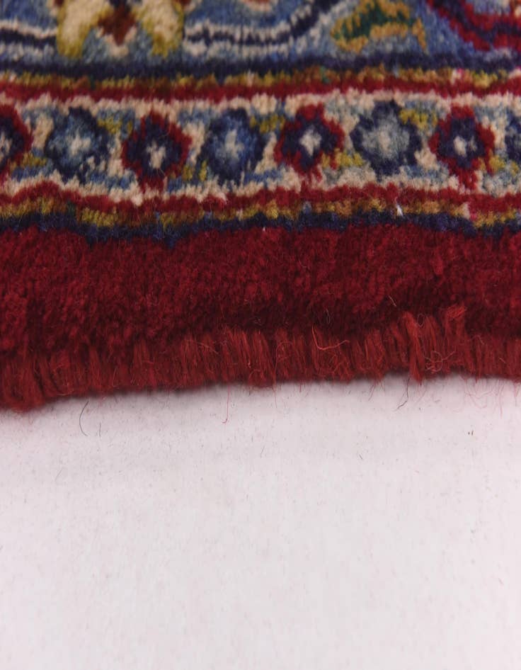 Detail image of  9' 6 x 12'  Hand Knotted Mashad Persian Wool Rug