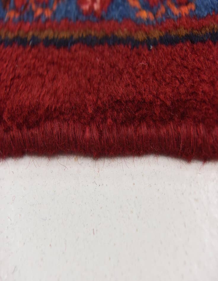 Detail image of  9' 7 x 13'  Hand Knotted Mashad Persian Wool Rug