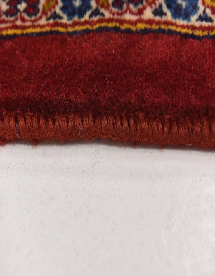 Detail image of  9' 7 x 12' 8  Hand Knotted Mashad Persian Wool Rug