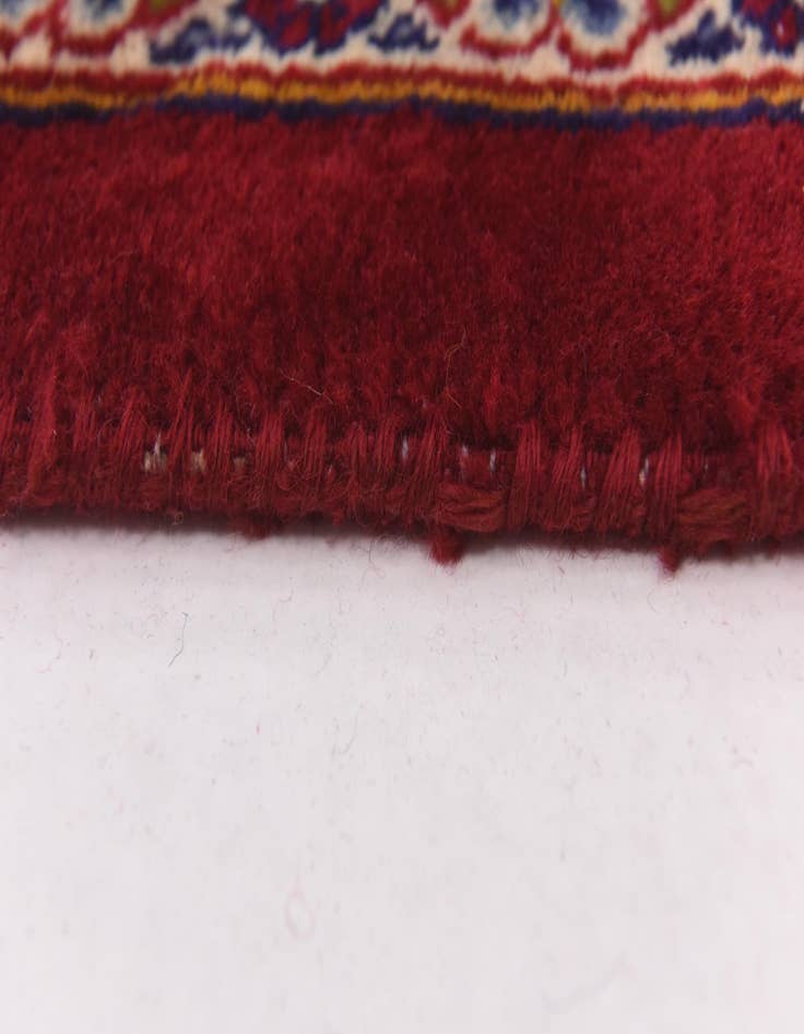 Detail image of  9' 8 x 12' 9  Hand Knotted Mashad Persian Wool Rug