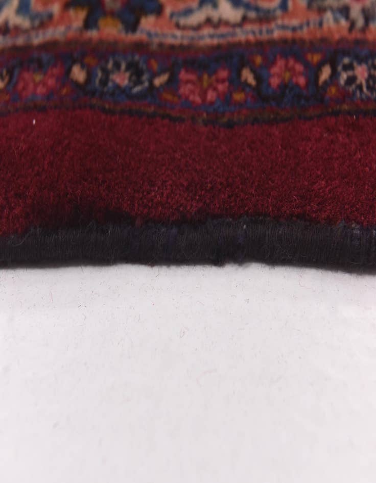 Detail image of  9' 9 x 13' 3  Hand Knotted Mashad Persian Wool Rug