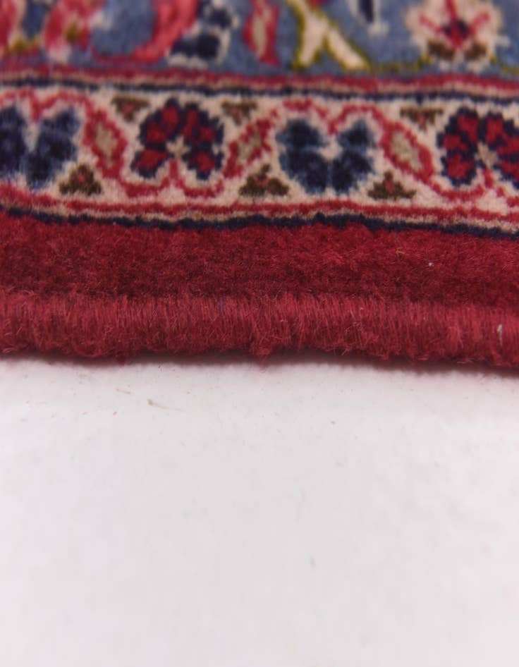 Detail image of  9' 8 x 13'  Hand Knotted Mashad Persian Wool Rug