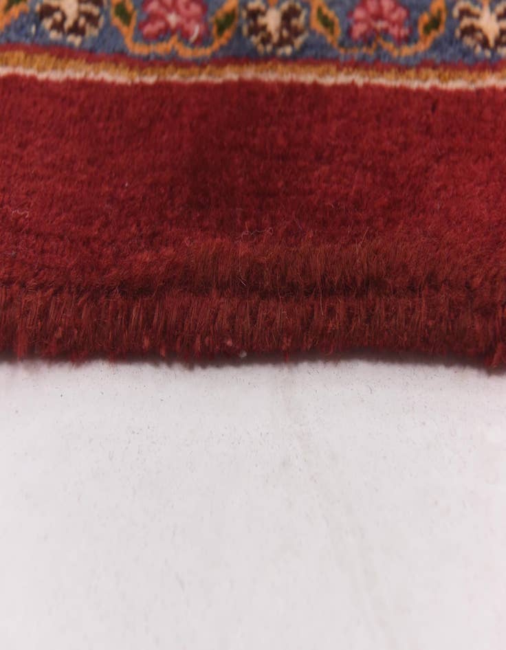 Detail image of  9' 6 x 12' 8  Hand Knotted Mashad Persian Wool Rug