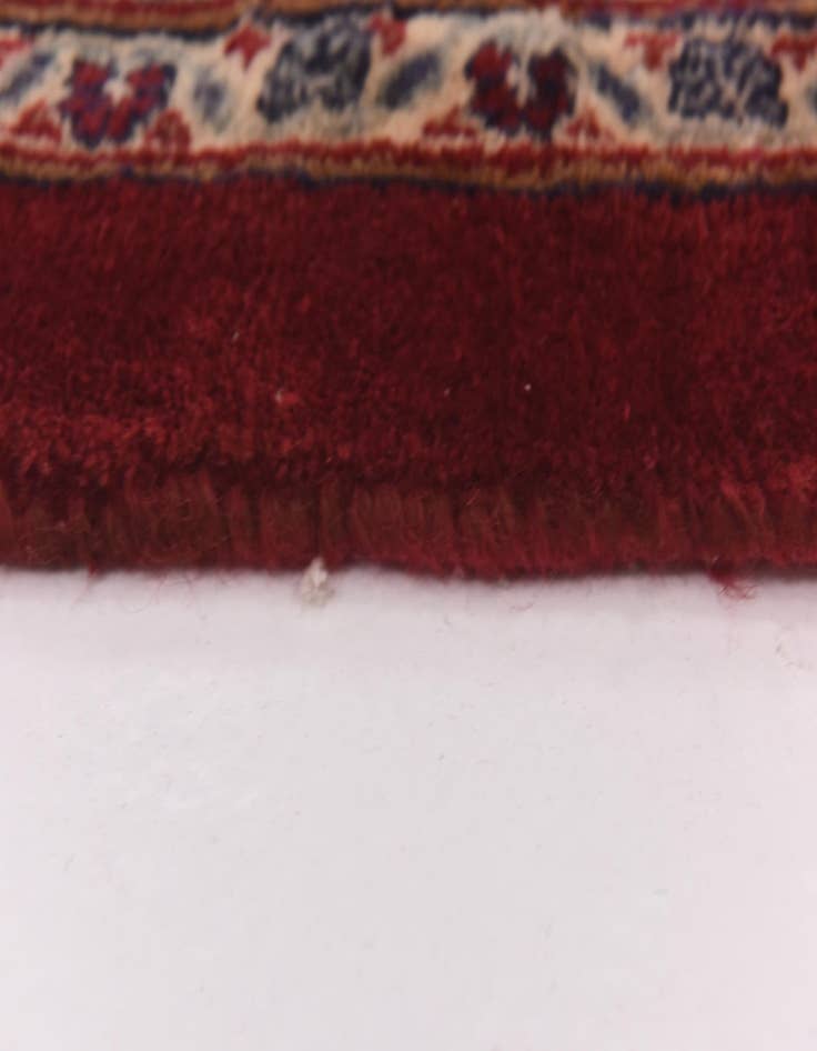 Detail image of  9' 7 x 12' 7  Hand Knotted Mashad Persian Wool Rug