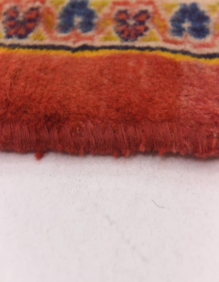 Detail image of  9' 6 x 13'  Hand Knotted Mashad Persian Wool Rug